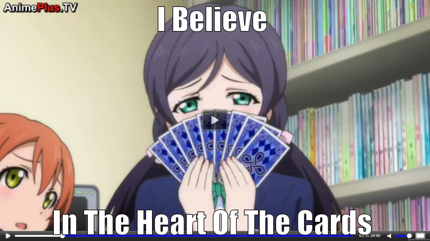 Nozomi Heart Of The Cards - I BELIEVE IN THE HEART OF THE CARDS Misc