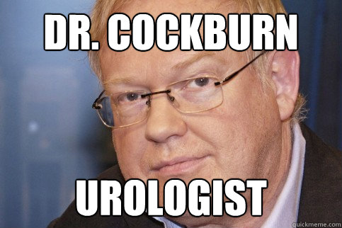 DR. COCKBURN urologist  