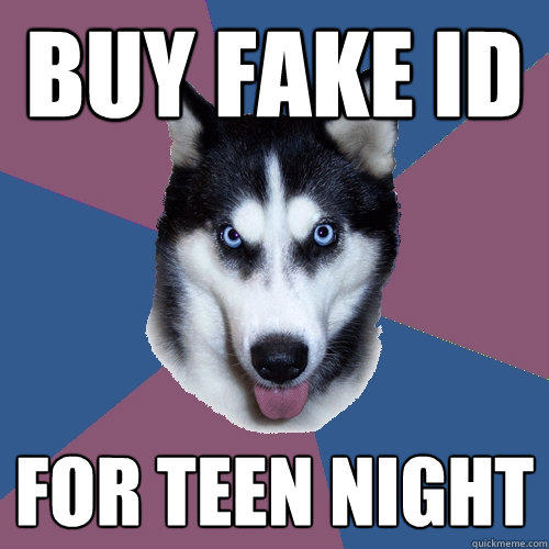 Buy Fake ID for teen night  