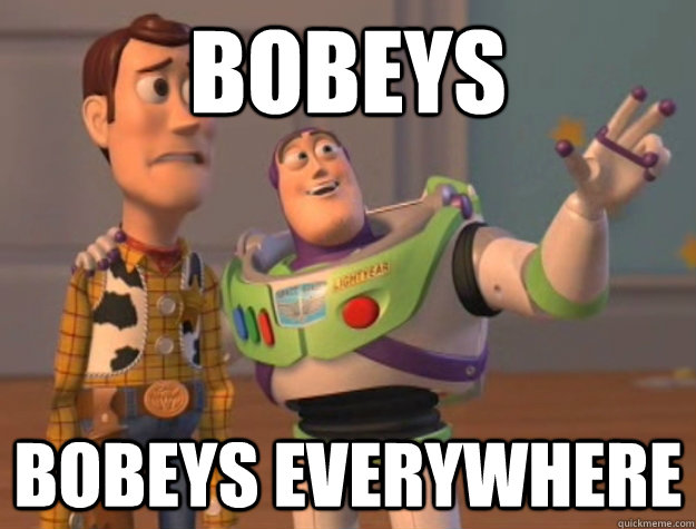 BOBEYS BOBEYS EVERYWHERE  Buzz Lightyear