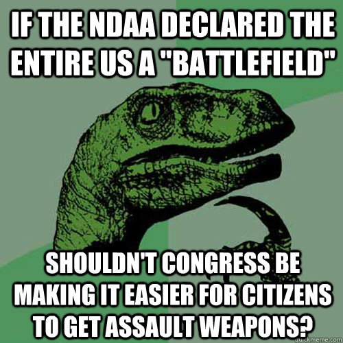 If the NDAA declared the entire US a 