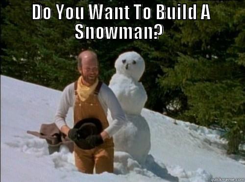 Cannibal Snowman Maker - DO YOU WANT TO BUILD A SNOWMAN?   Misc