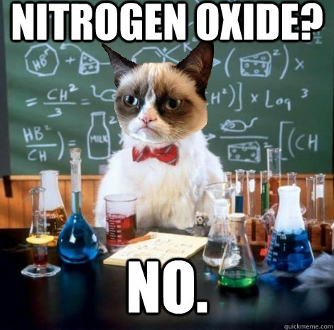 Nitrogen Oxide? No. - Nitrogen Oxide? No.  Misc