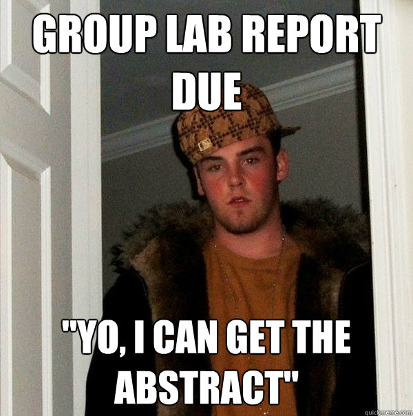 Group Lab Report Due 