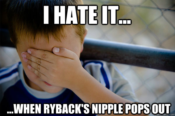 I hate it... ...when Ryback's nipple pops out - I hate it... ...when Ryback's nipple pops out  Confession kid