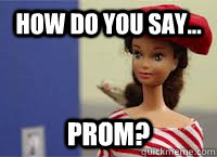 How do you say... Prom?  Saison Marguerite