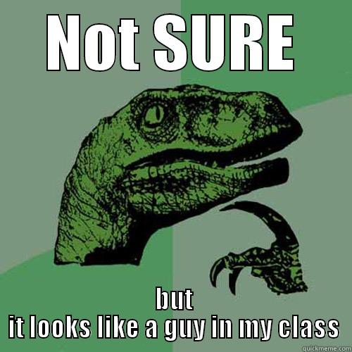 NOT SURE BUT IT LOOKS LIKE A GUY IN MY CLASS Philosoraptor