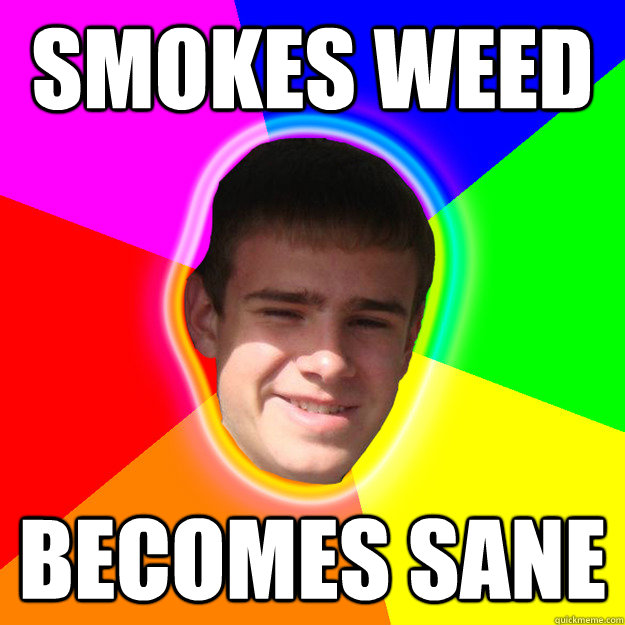 Smokes weed Becomes Sane - Smokes weed Becomes Sane  Odd Best Friend