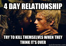 4 day relationship Try to kill themselves when they think it's over  Overly Attached Couple