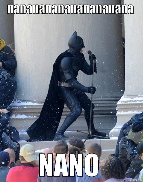 NANANANANANANANANANA NANO Karaoke Batman