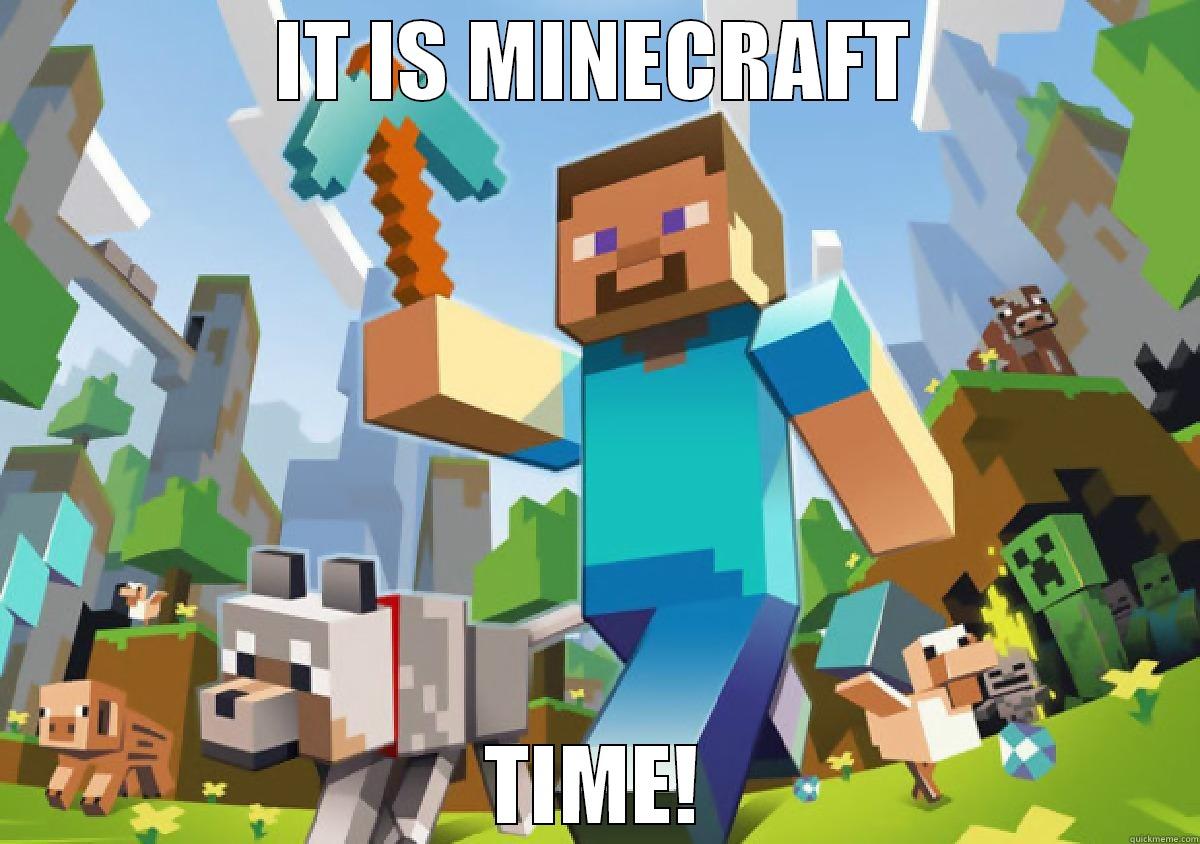 IT IS MINECRAFT TIME! Misc