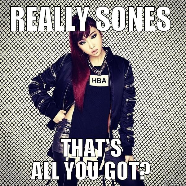 minzy be like - REALLY SONES THAT'S ALL YOU GOT? Misc