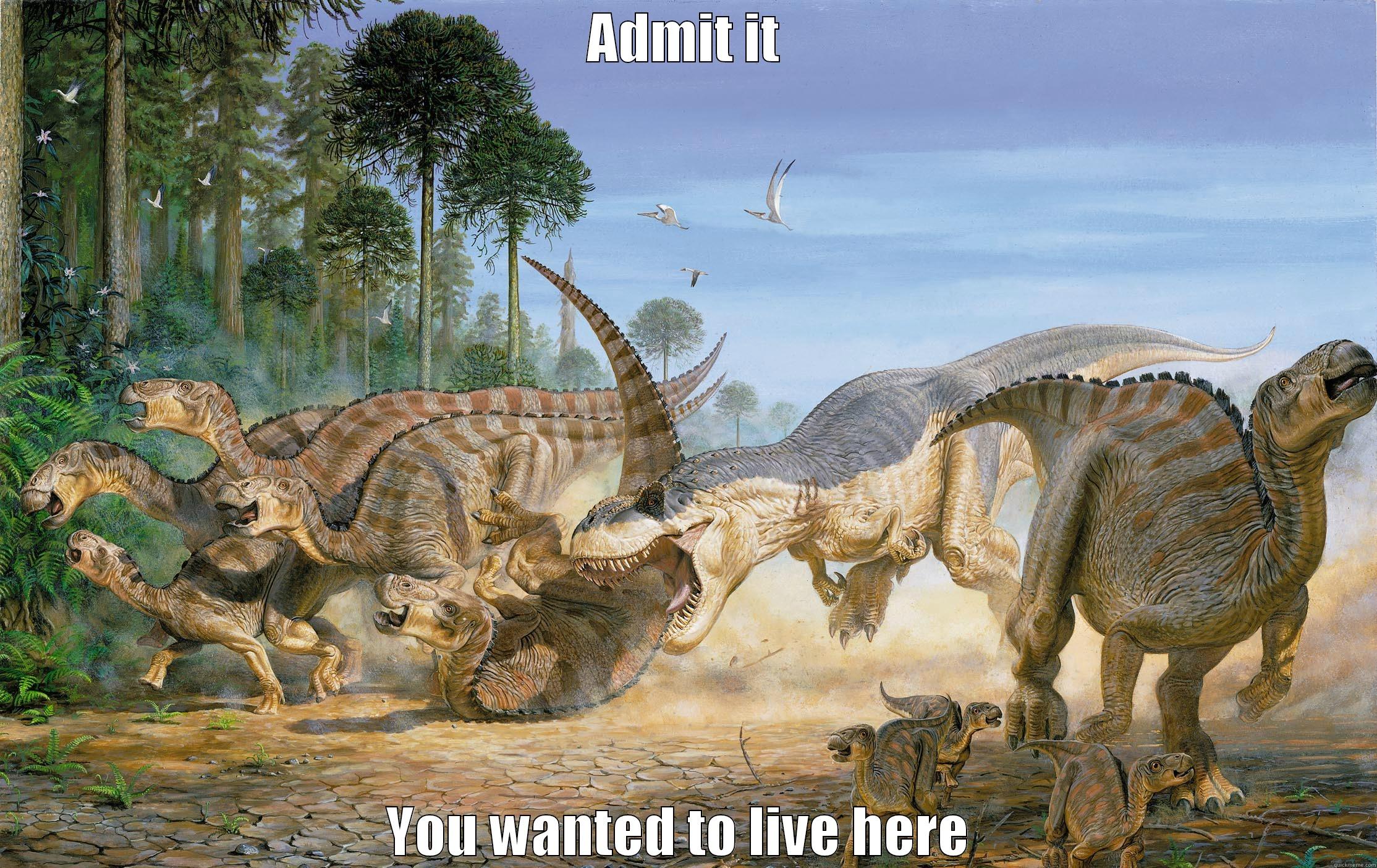 Dino Age - ADMIT IT YOU WANTED TO LIVE HERE  Misc