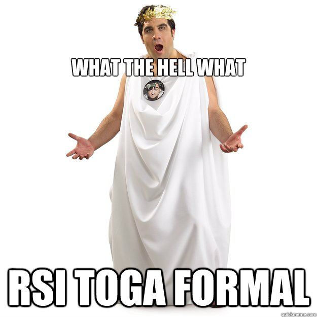 

WHAT THE hell what RSI TOga formal - 

WHAT THE hell what RSI TOga formal  toga man