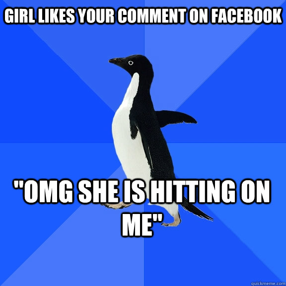 Girl Likes Your Comment On Facebook 