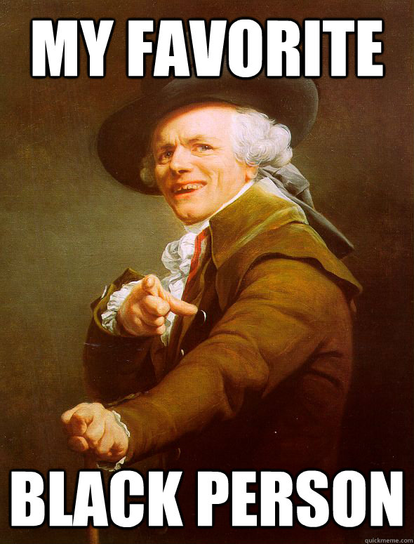 MY FAVORITE BLACK PERSON  Joseph Ducreux