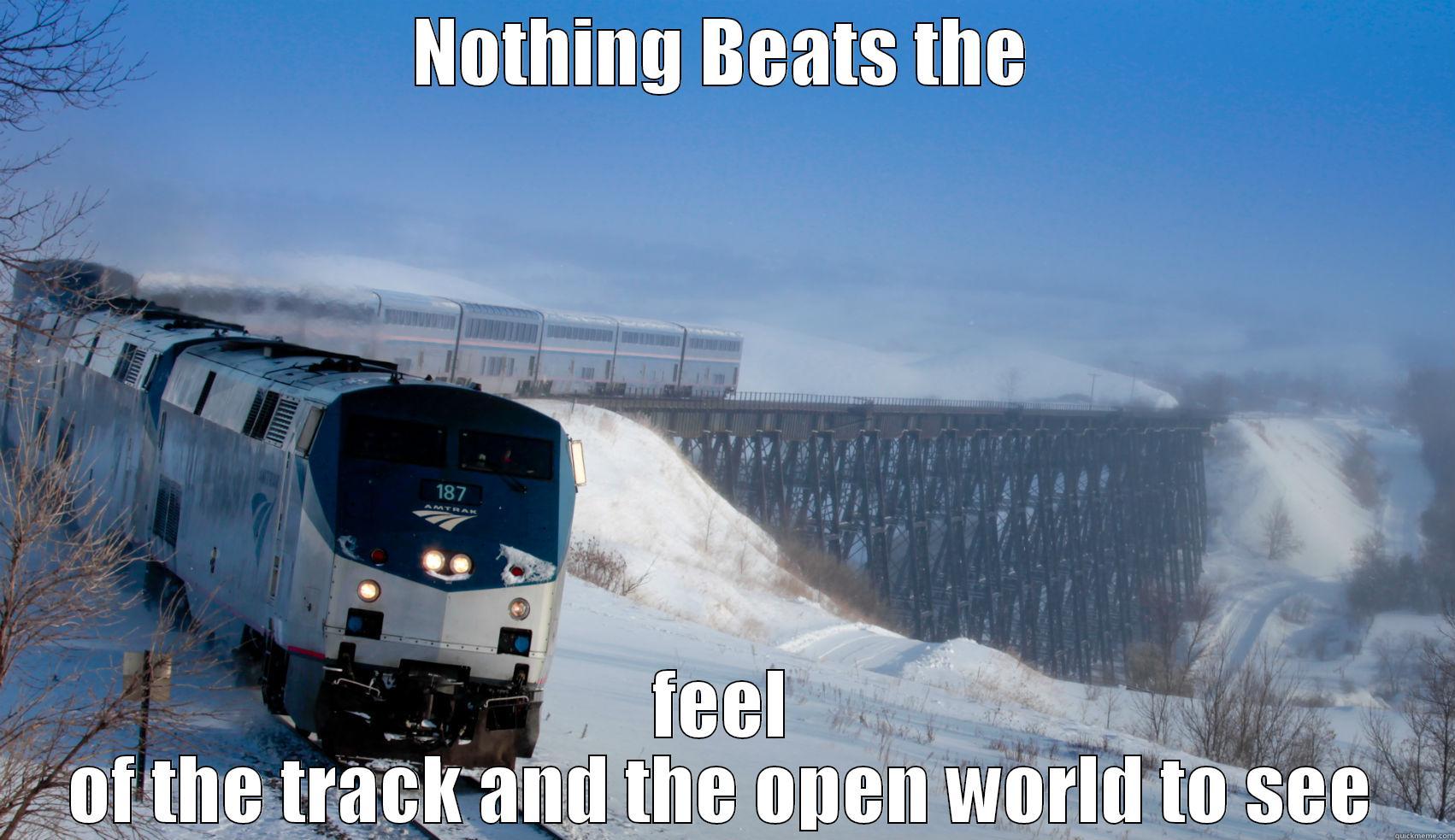 Amtrack Amazin' - NOTHING BEATS THE FEEL OF THE TRACK AND THE OPEN WORLD TO SEE Misc