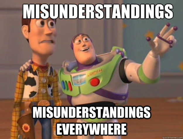 misunderstandings misunderstandings everywhere  Toy Story