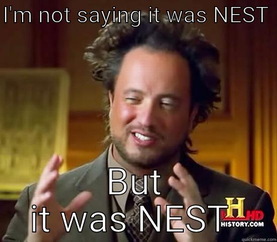 I'M NOT SAYING IT WAS NEST  BUT IT WAS NEST  Ancient Aliens