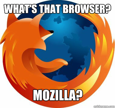 What's that browser? Mozilla?  Niggas In Paris