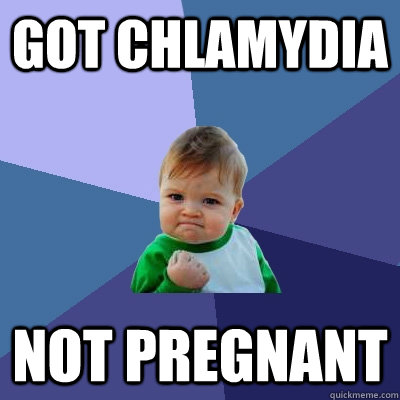 Got chlamydia not pregnant  Success Kid