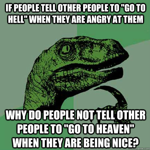 If people tell other people to 