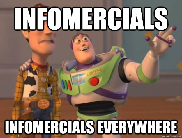 infomercials infomercials everywhere  Buzz Lightyear