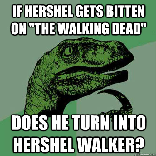 if hershel gets bitten on 