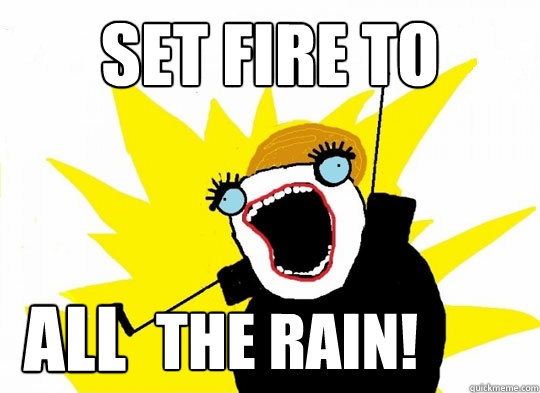 set fire to all the rain! - set fire to all the rain!  Adele All The Things