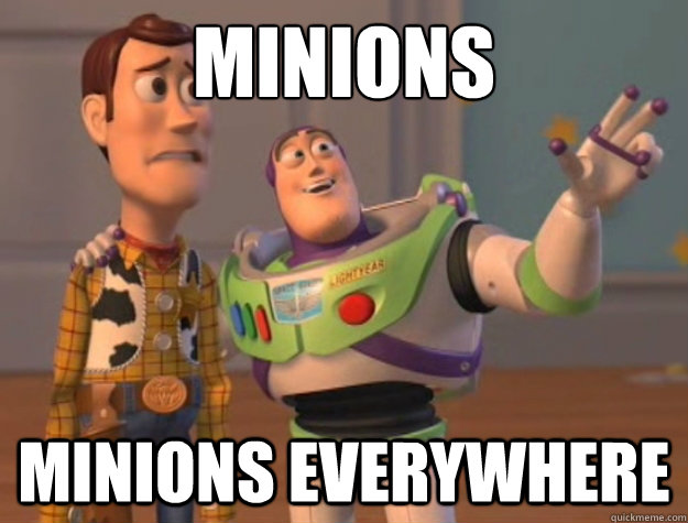 Minions Minions Everywhere  Buzz Lightyear