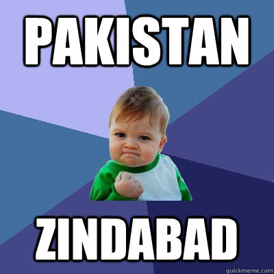 pakistan zindabad - pakistan zindabad  Success Kid