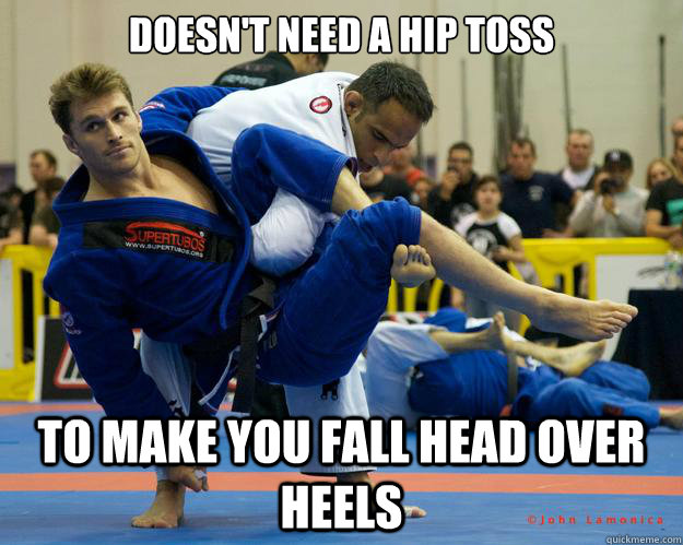 Doesn't need a hip toss To make you fall head over heels  Ridiculously Photogenic Jiu Jitsu Guy