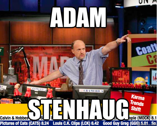 Adam Stenhaug  Mad Karma with Jim Cramer