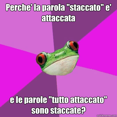 Perche' la parola 