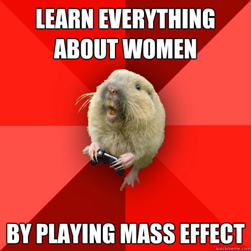 learn everything about women by playing mass effect   Gaming Gopher