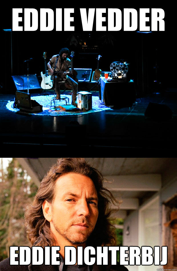 EDDIE VEDDER EDDIE DICHTERBIJ - EDDIE VEDDER EDDIE DICHTERBIJ  Misc