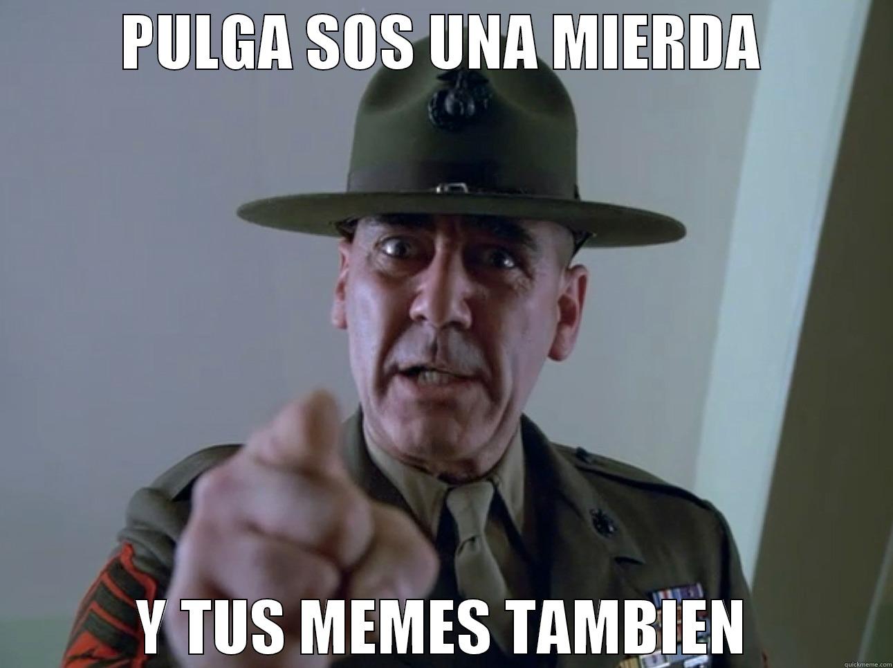 PULGA SOS UNA MIERDA Y TUS MEMES TAMBIEN Misc