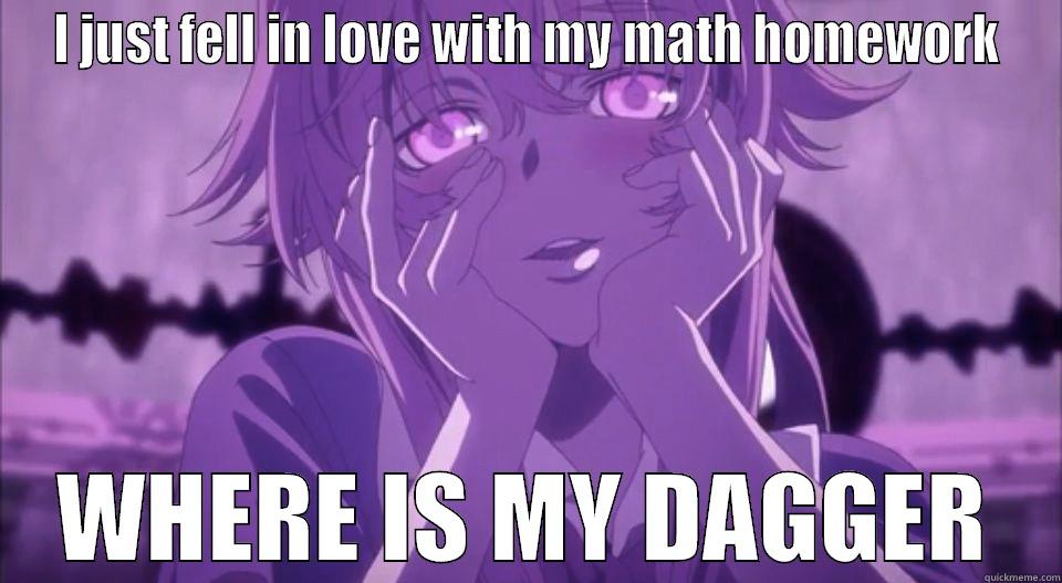 Go Yuno Go - I JUST FELL IN LOVE WITH MY MATH HOMEWORK WHERE IS MY DAGGER Misc