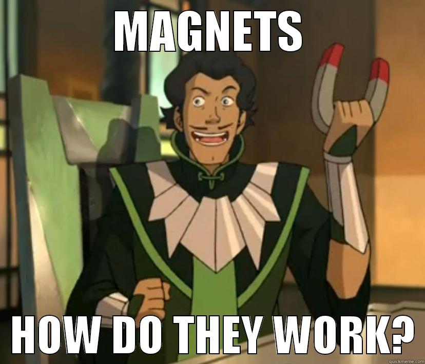 MAGNETS   HOW DO THEY WORK? Misc