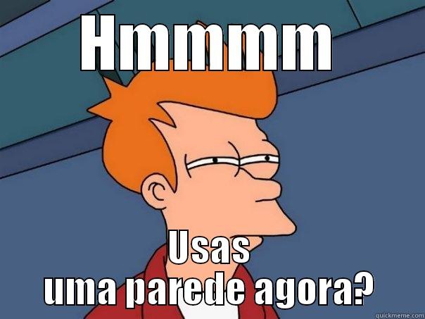 HMMMM USAS UMA PAREDE AGORA? Futurama Fry