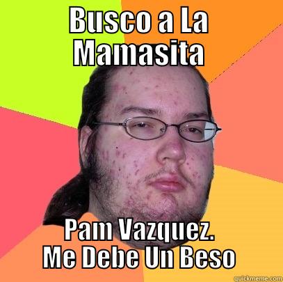 BUSCO A LA MAMASITA PAM VAZQUEZ. ME DEBE UN BESO Butthurt Dweller