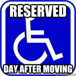 RESERVED DAY AFTER Moving  Day after Leg Day