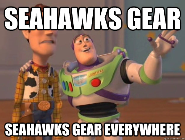 Seahawks gear seahawks gear everywhere - Seahawks gear seahawks gear everywhere  Buzz Lightyear