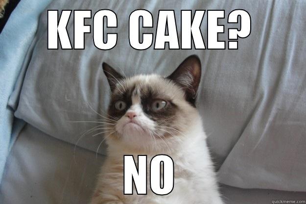 KFC CAKE? NO Grumpy Cat