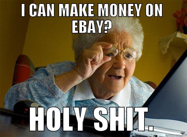 GRANDMA DISCOVERS DSD - I CAN MAKE MONEY ON EBAY? HOLY SHIT. Misc