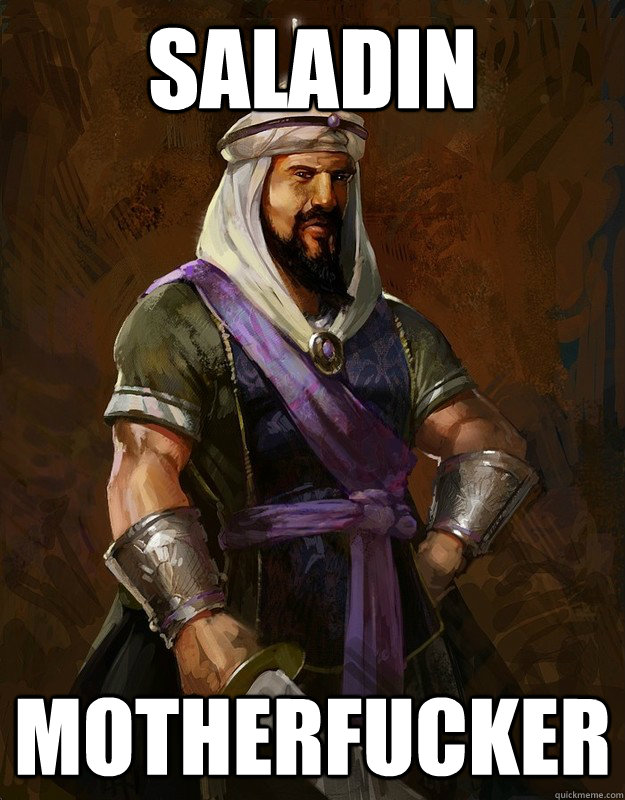 Saladin motherfucker - Saladin motherfucker  Saladin