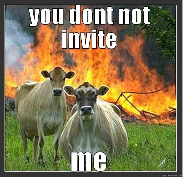 Your caravan - YOU DONT NOT INVITE ME Evil cows