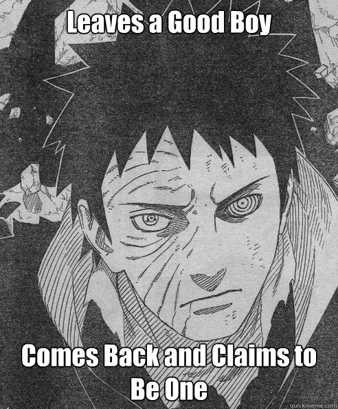 Leaves a Good Boy Comes Back and Claims to Be One - Leaves a Good Boy Comes Back and Claims to Be One  Two Face Obito