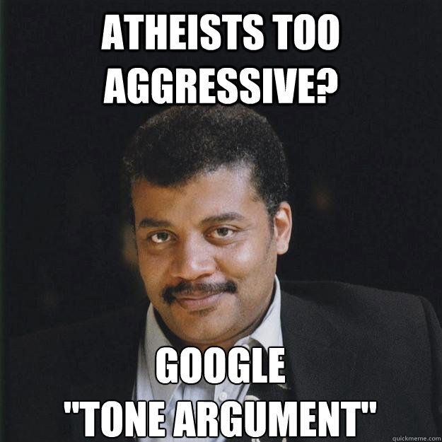 ATHEISTS TOO AGGRESSIVE? GOOGLE
