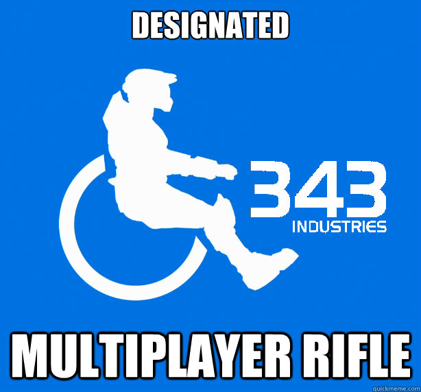 DESIGNATED MULTIPLAYER RIFLE  343 Logic